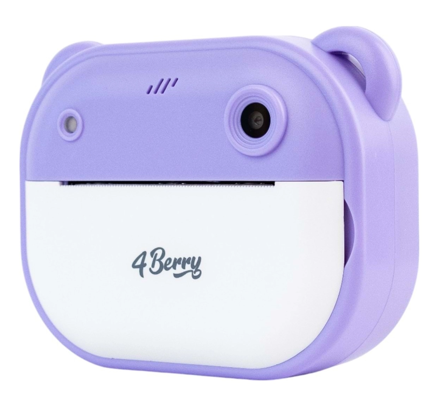 4Berry C10 Çocuk Kamerası – Hd Ekranlı, Termal Etiket Ve Fotoğraf Baskı, Mor - Görsel 2