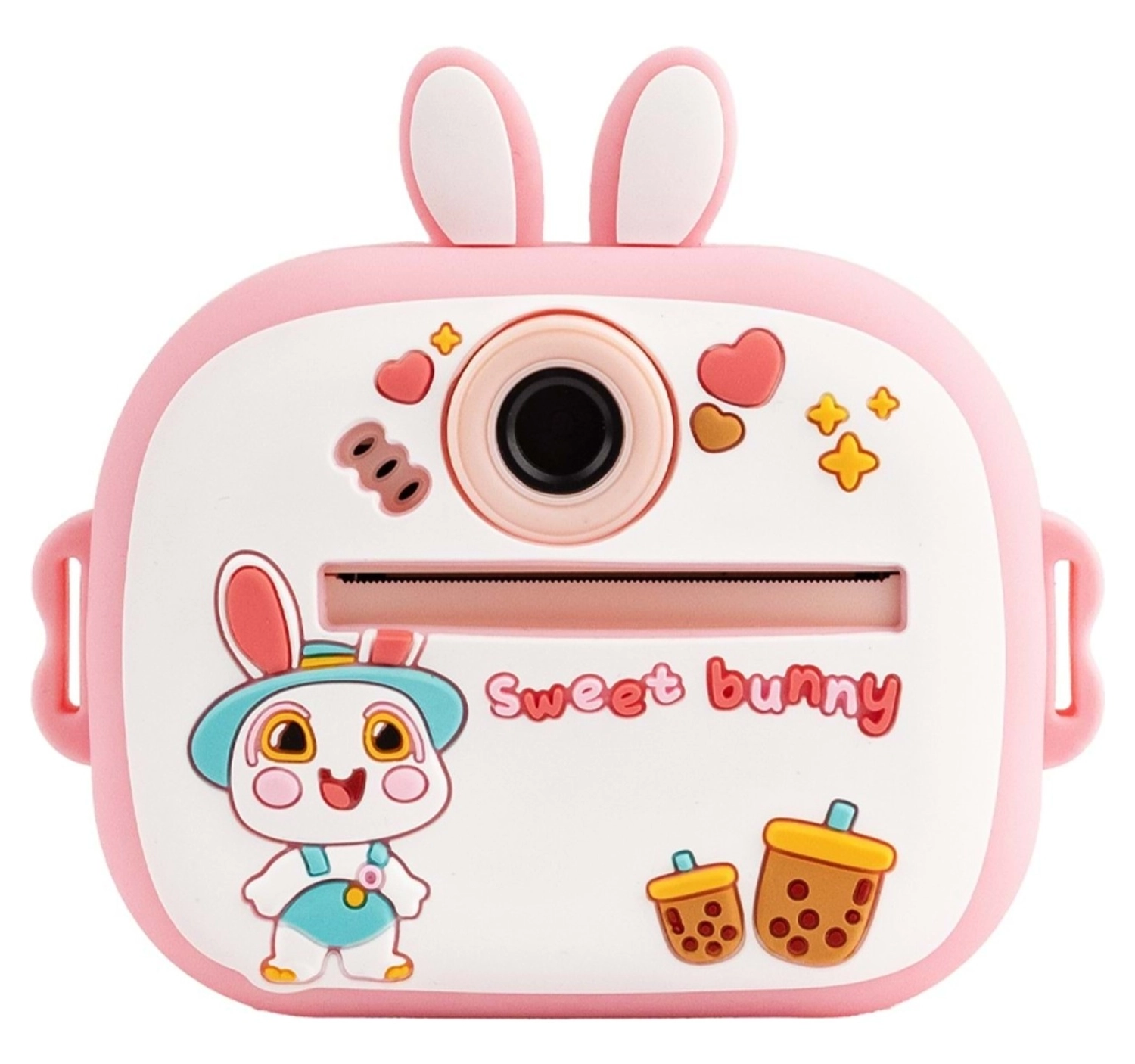 4Berry Q7 Taşınabilir Fotoğraf Yazıcı Ve Kamera Bunny Pempe ürün görseli