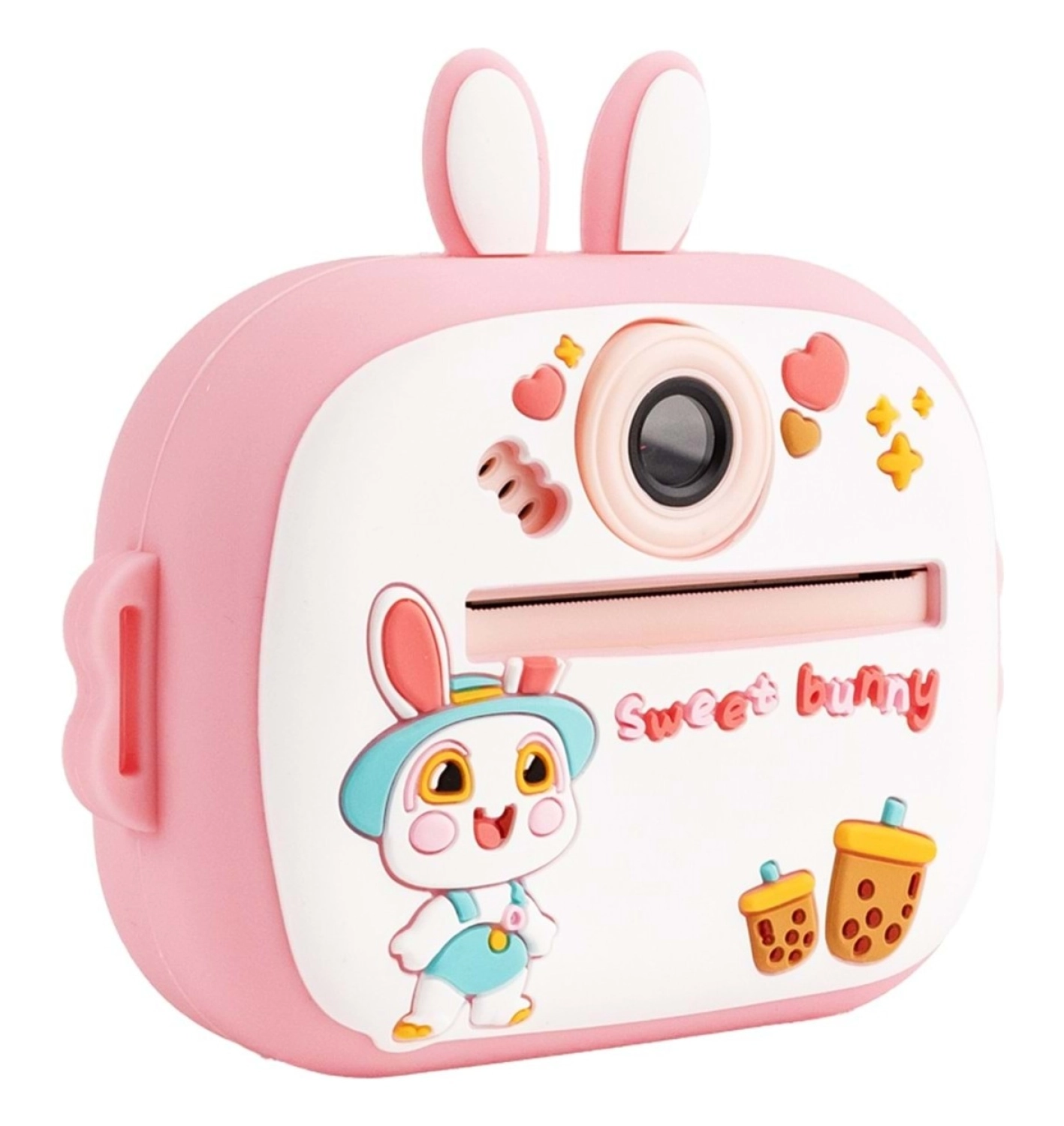 4Berry Q7 Taşınabilir Fotoğraf Yazıcı Ve Kamera Bunny Pempe - Görsel 3