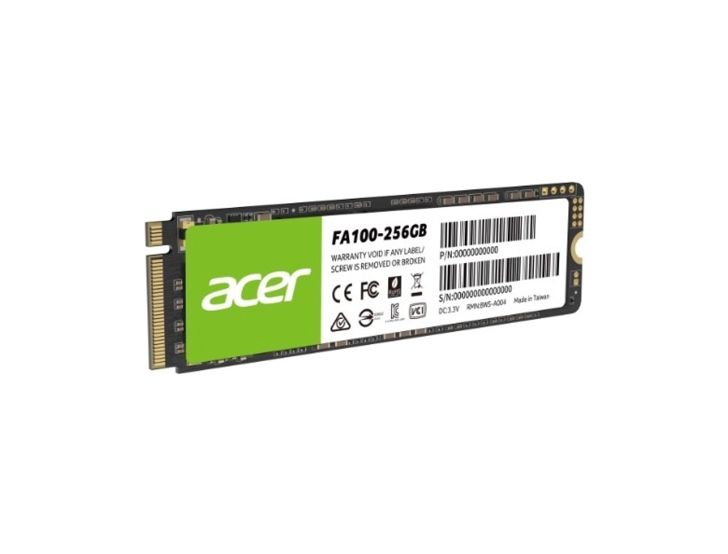 Acer Fa100 256Gb 3000Mb-2700Mb M.2 Pcie Ssd - Görsel 2