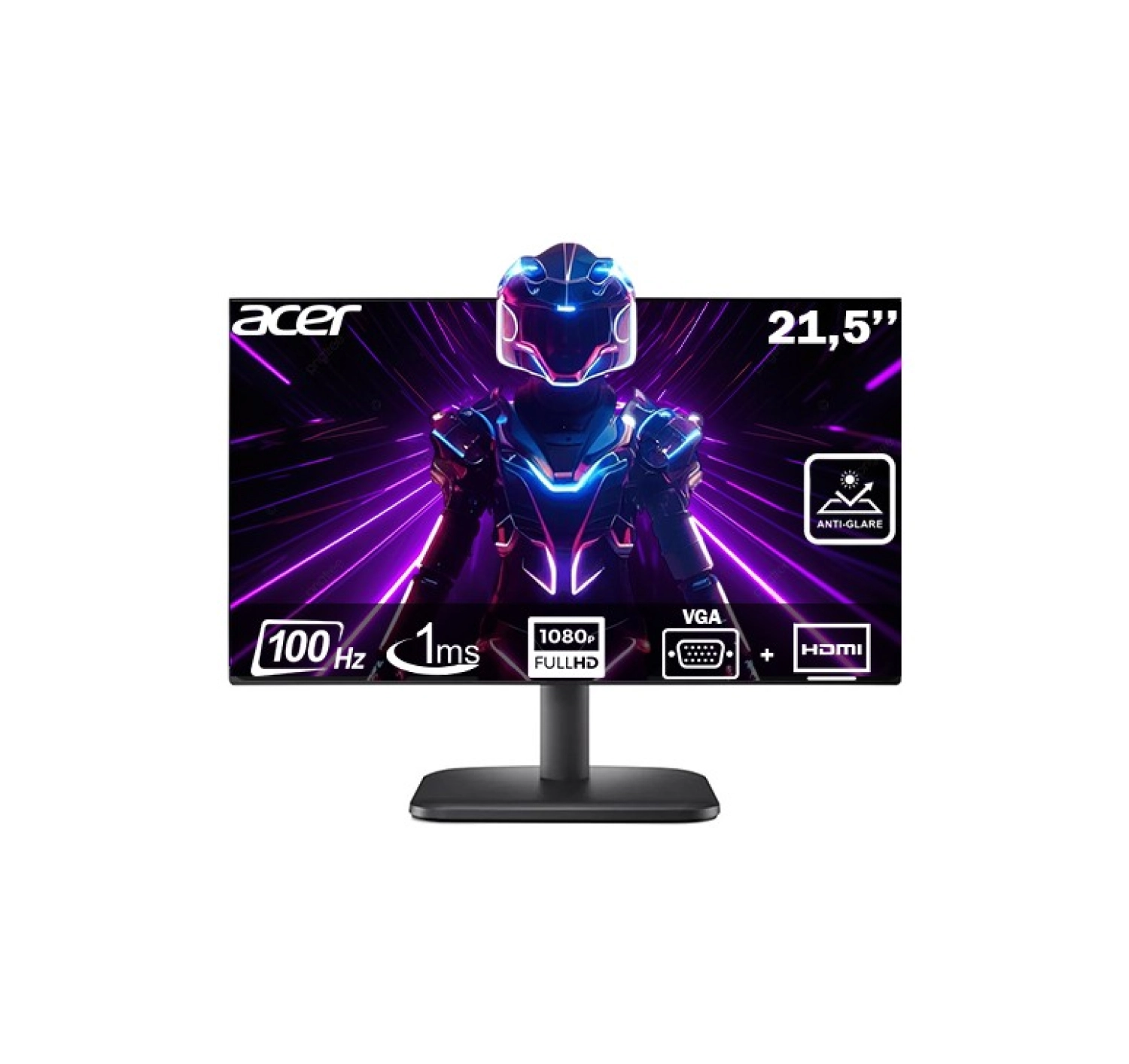 Acer K221Qhbi 21.5'' 1 Ms 100 Hz Fhd (Hdmi+Vga) Vesa Um.we1Ee.h01 ürün görseli