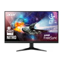 Acer Nitro Qg241Ybii 75Hz 23.8" 1Ms (Analog+Hdmi) Freesync Full Hd Monitör