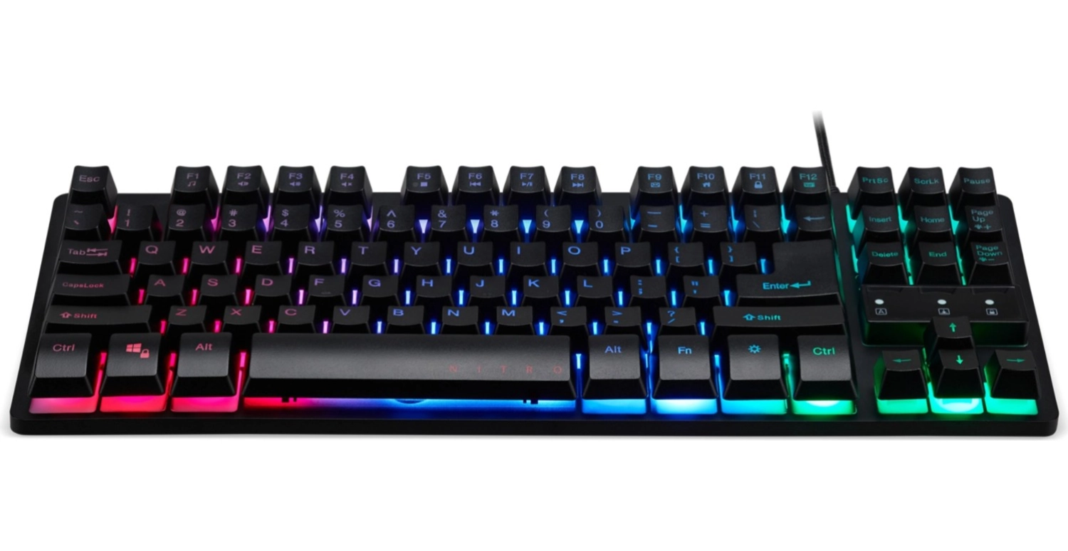 Acer Nitro Tkl Mekanik Rainbow Klavye Siyah Gp.kbd11.02R ürün görseli
