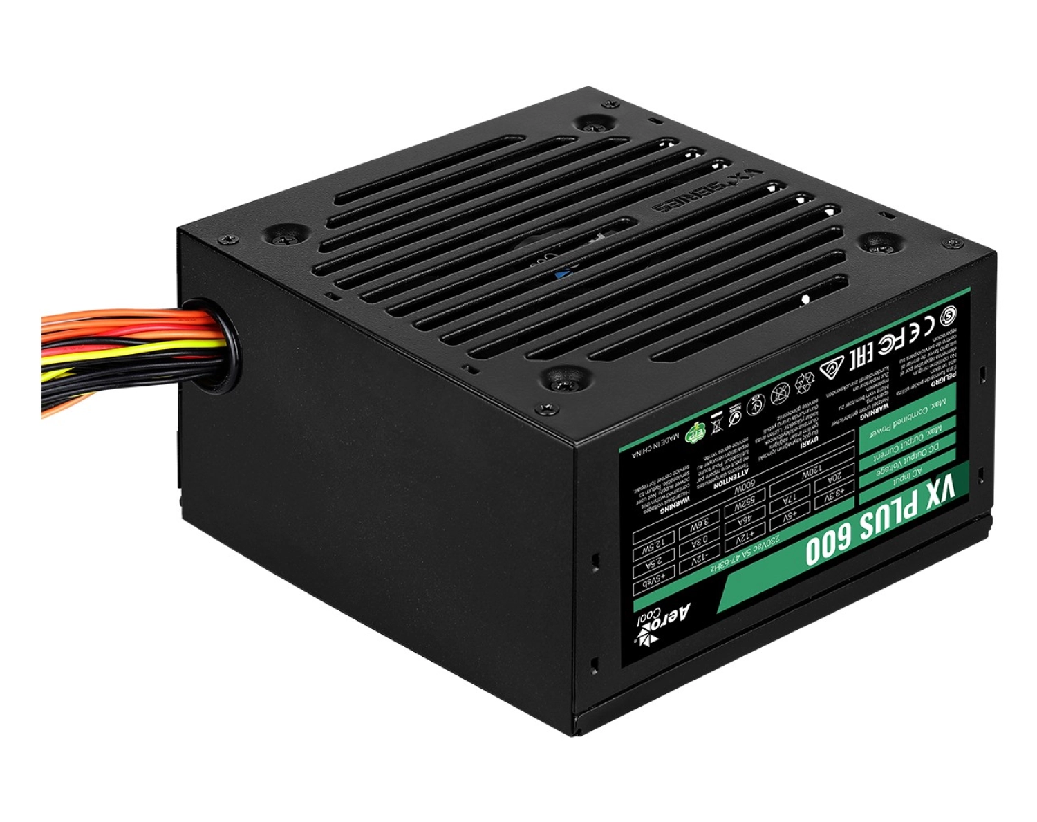 Aero Cool Vx Plus 600W Güç Kaynağı (Ae-Vxp600) - Görsel 2