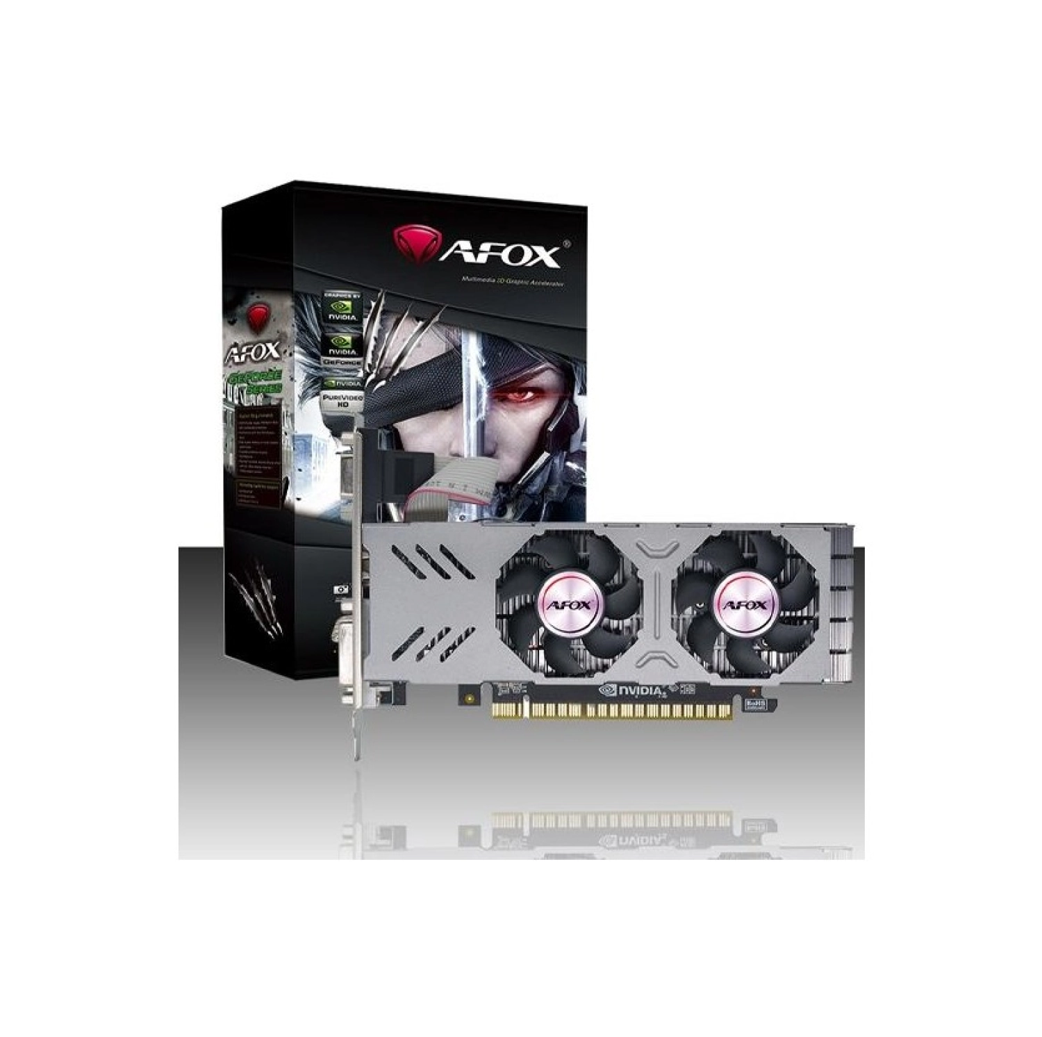Afox Geforce Gtx750 4G Gdr5 128Bit Dvi Hdmi Vga Ekran Kartı Af750-4096D5L4-V2 ürün görseli