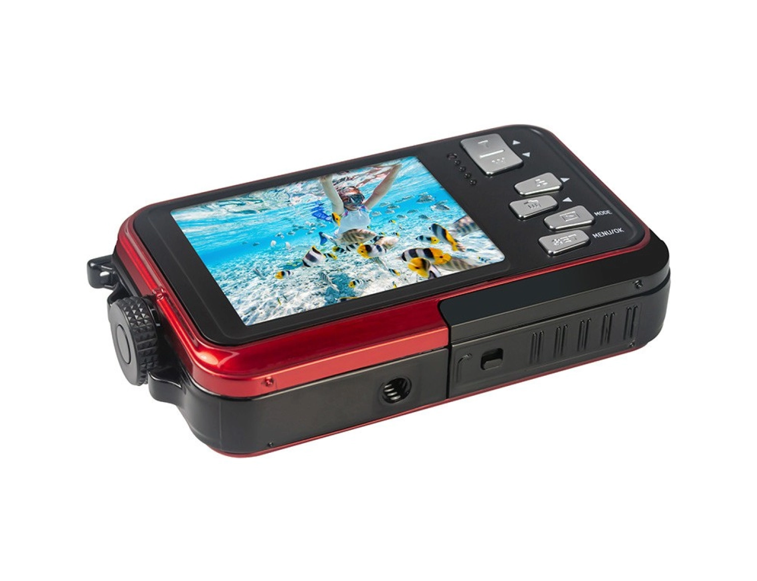 Agfaphoto Realishot Wp8000 Su Altı Fotoğraf Makinesi-Kırmızı - Görsel 4