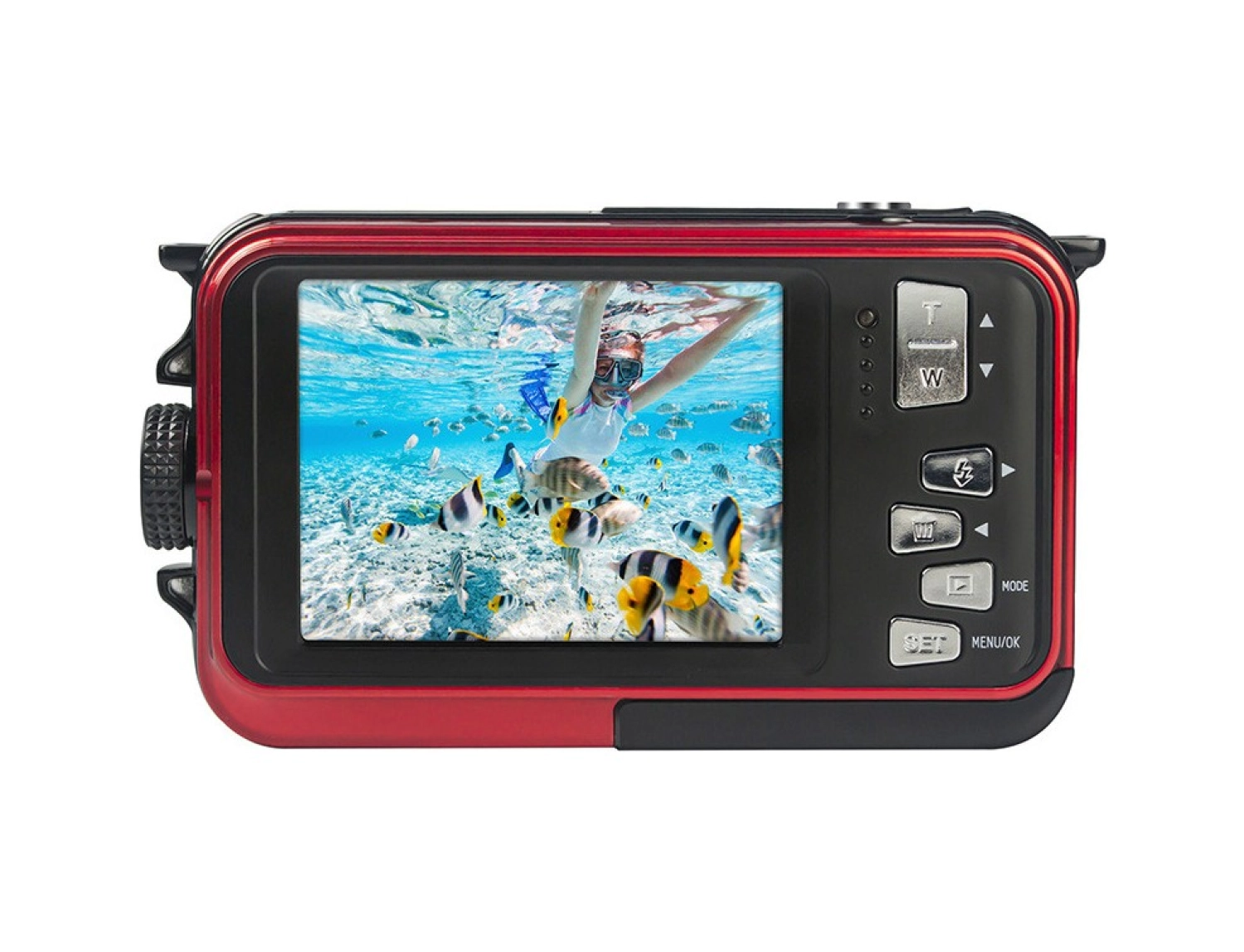 Agfaphoto Realishot Wp8000 Su Altı Fotoğraf Makinesi-Kırmızı - Görsel 5