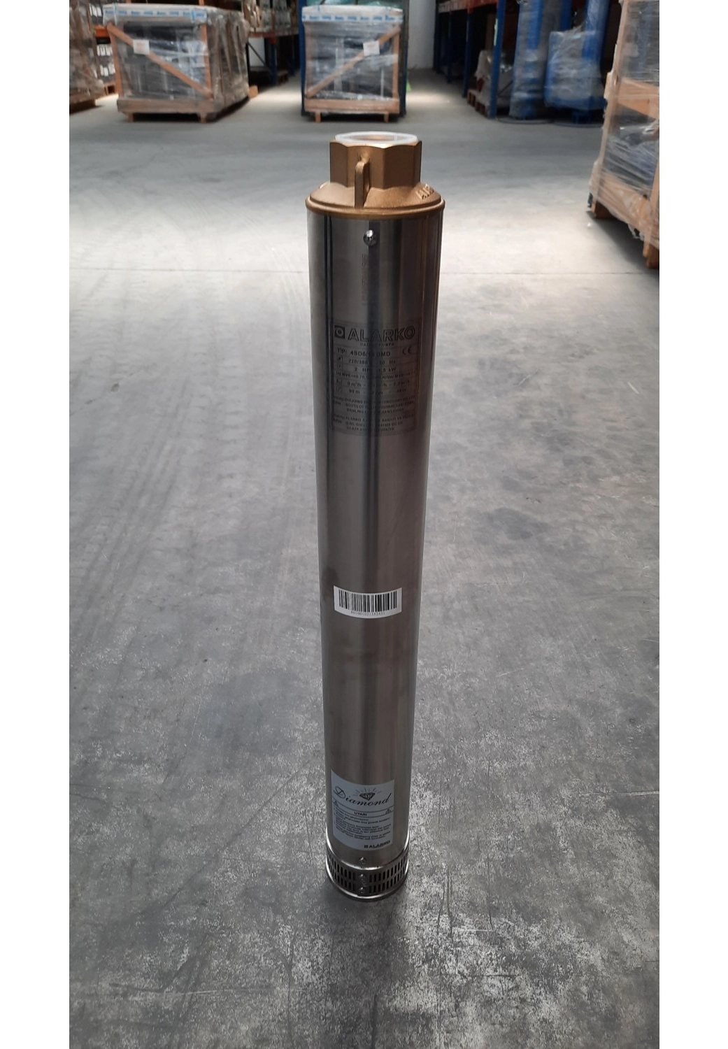 Alarko 4Sdm6 14 2Hp 4'' Derin Kuyu Dalgıç Motor Ve Pompa - Görsel 2