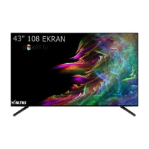 Altus Al43 B 850 5B 4K Ultra Hd 43" 109 Ekran Uydu Alıcılı Smart Led Tv
