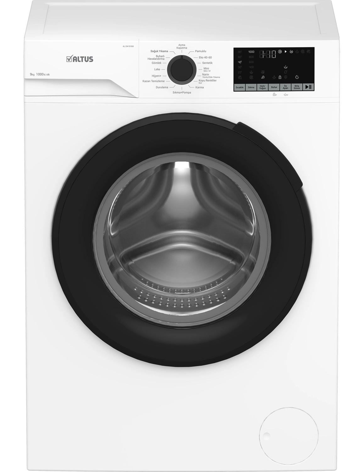 Altus Çamaşır Makinesi Al 91050 R 9 Kg 1000 Devir ürün görseli