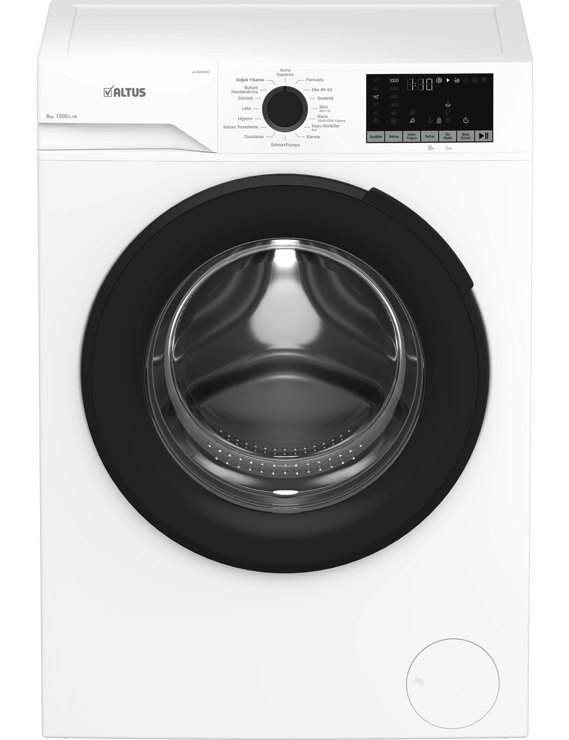 Altus Çamaşır Makinesi Al Cm 81050 8 Kg Beyaz ürün görseli