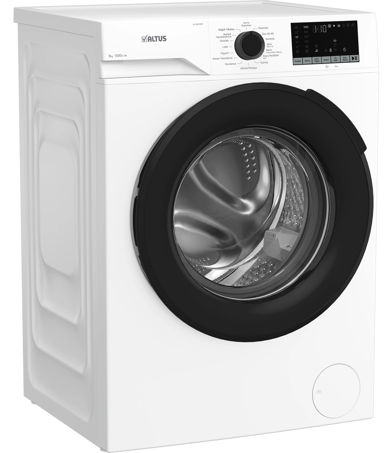 Altus Çamaşır Makinesi Al Cm 81050 8 Kg Beyaz - Görsel 2