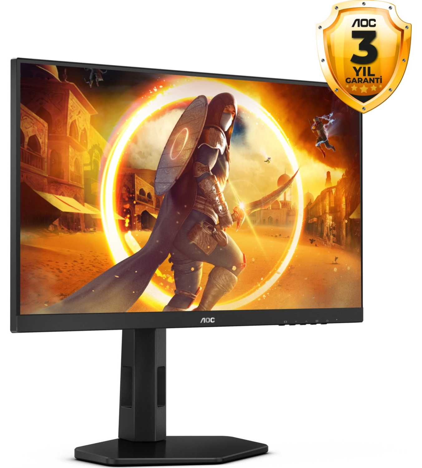 Aoc 23.8" 24G4X 180Hz 0.5Ms Hdmi Dp G-Sync Fhd Ips Gaming Monitör - Görsel 11