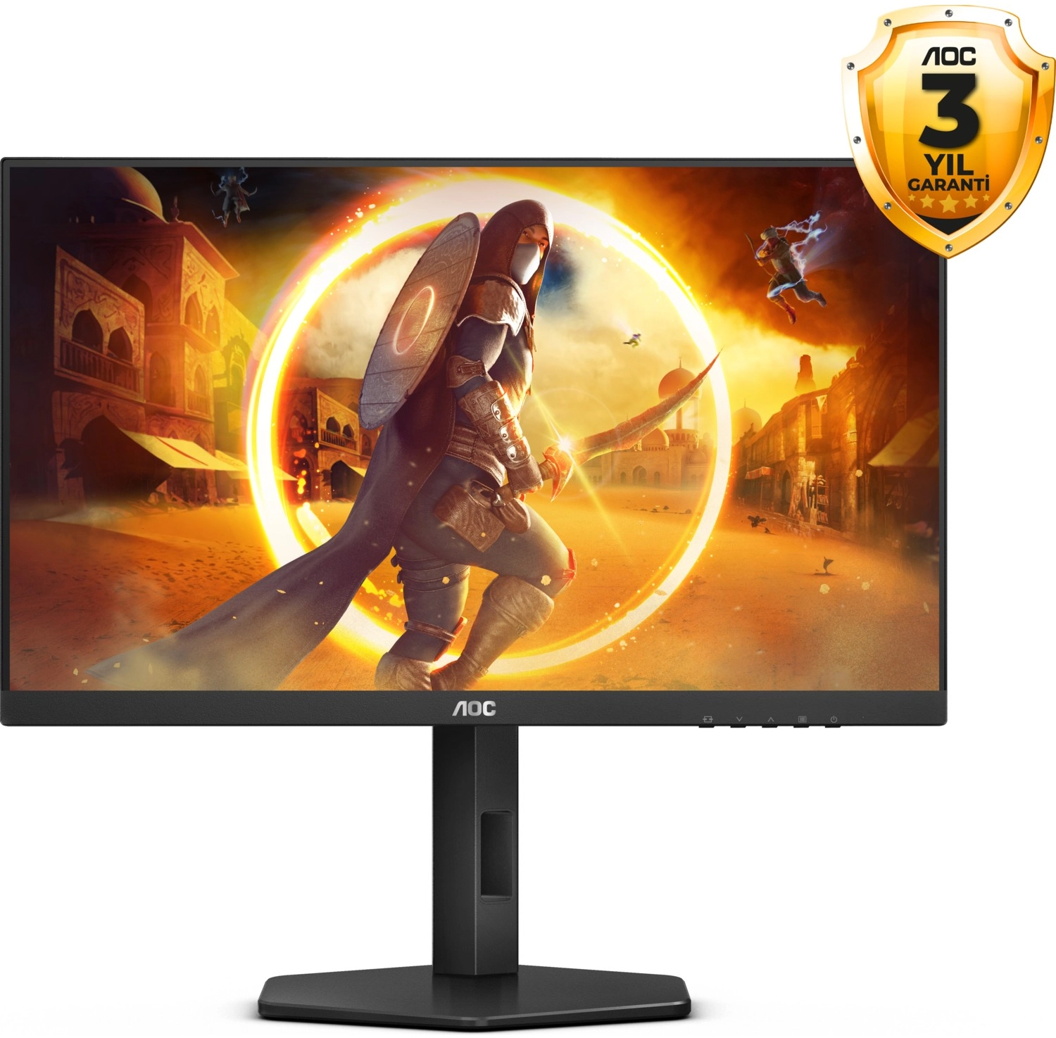 Aoc 23.8" 24G4X 180Hz 0.5Ms Hdmi Dp G-Sync Fhd Ips Gaming Monitör ürün görseli