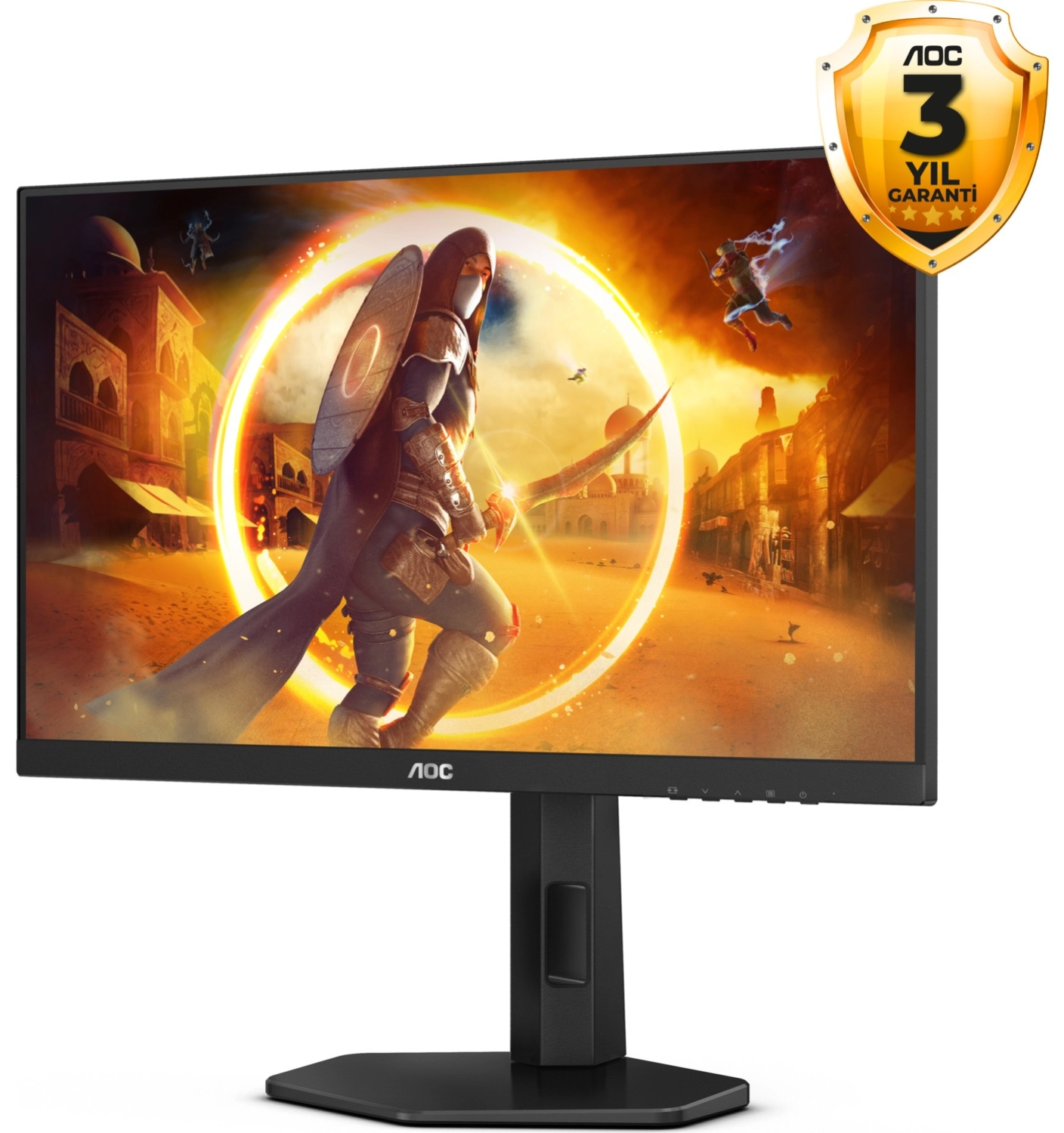Aoc 23.8" 24G4X 180Hz 0.5Ms Hdmi Dp G-Sync Fhd Ips Gaming Monitör - Görsel 12