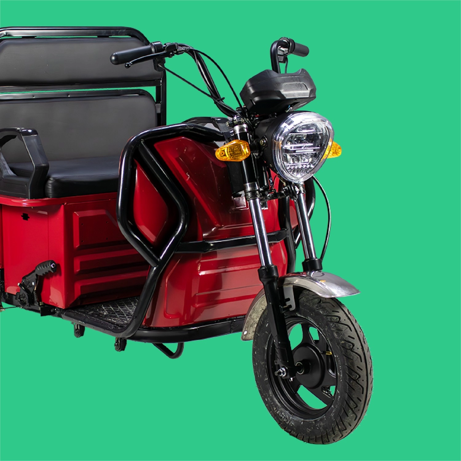 Apec 4M410-9900A-17 Apt4 3 Teker. Moped Sedeflı Beyaz ürün görseli