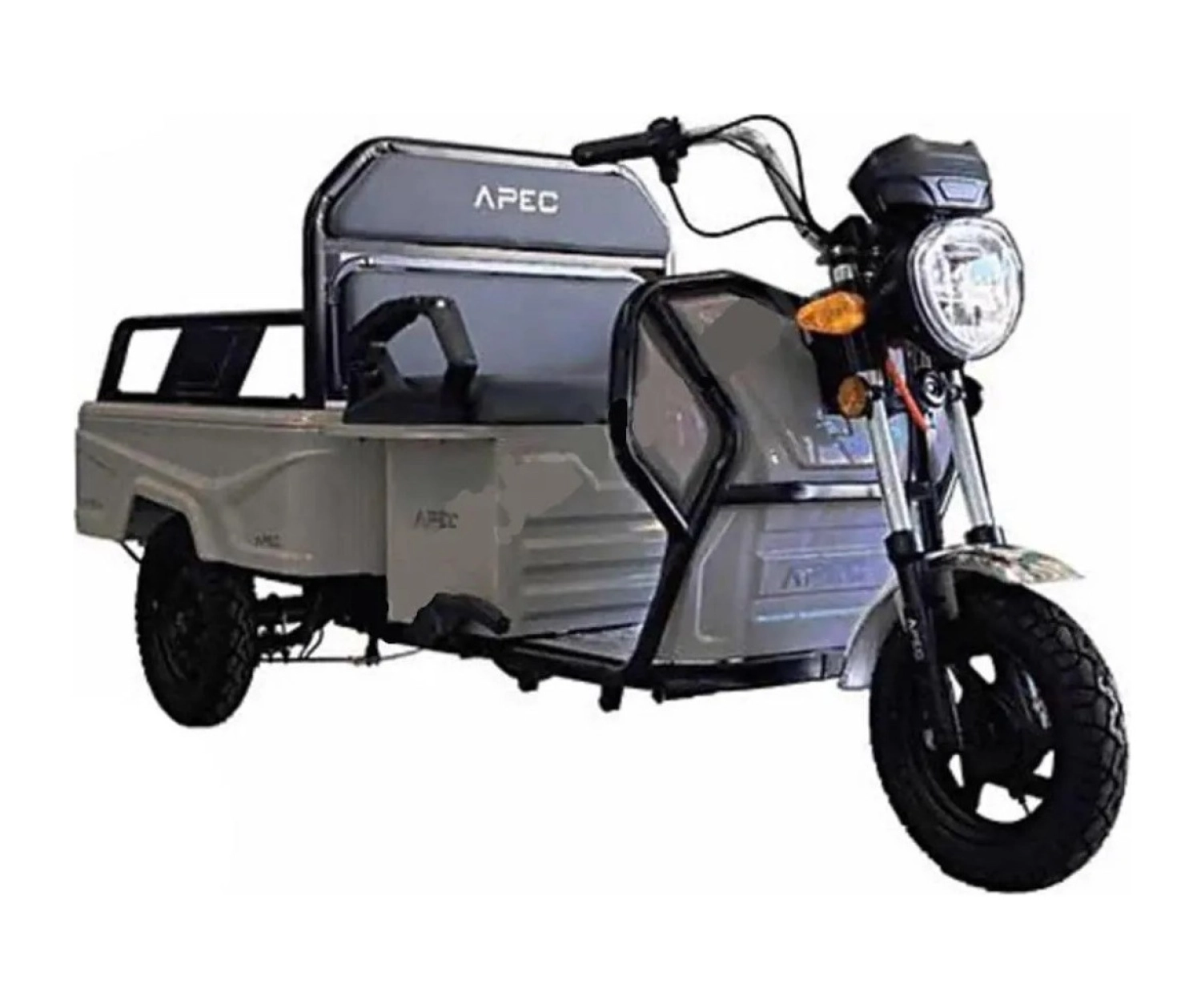 Apec Apt4 3 Teker. Moped Koyu Metalık Grı ürün görseli