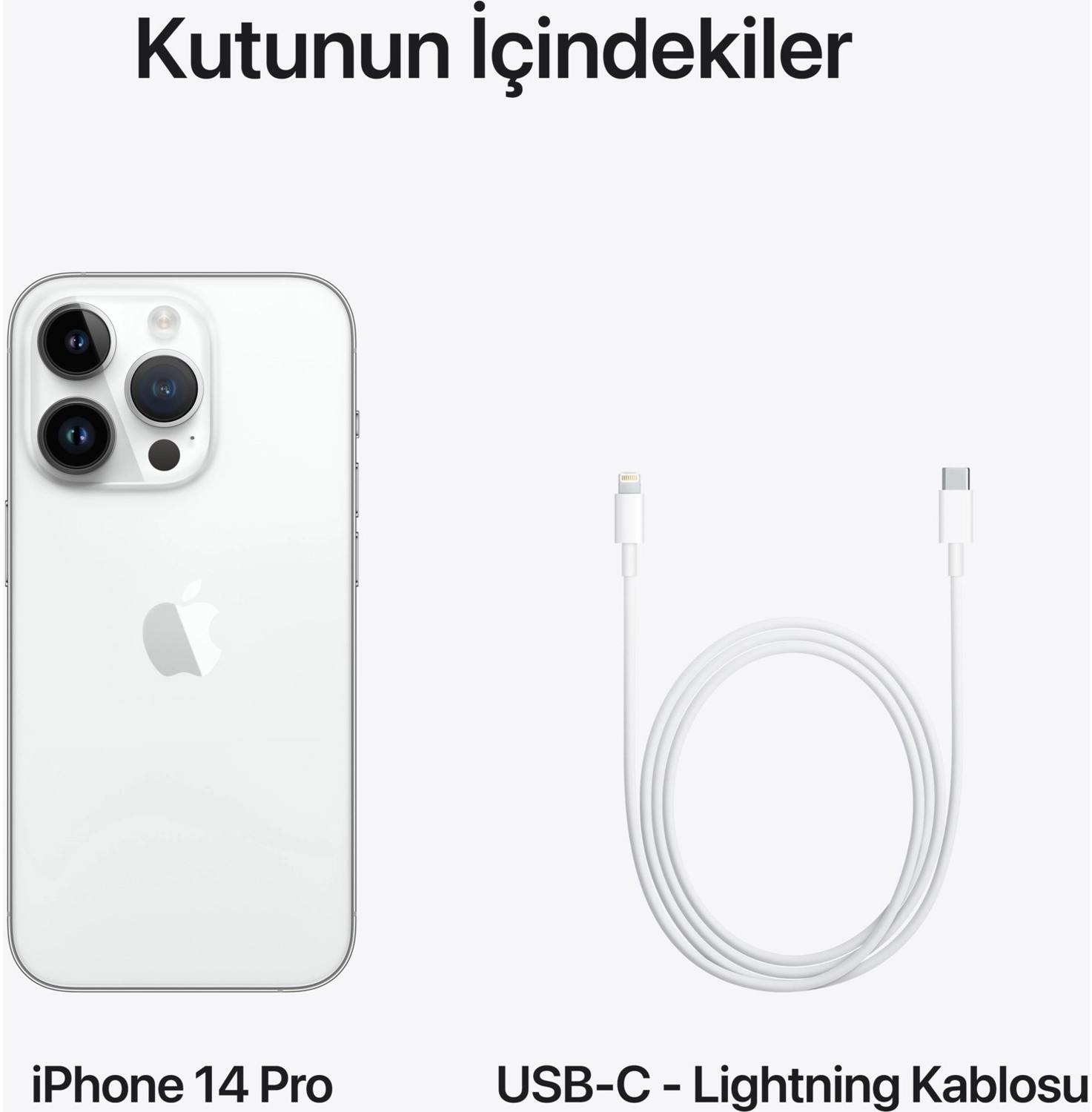 Apple Iphone 14 Pro 1 Tb Gümüş - Görsel 2