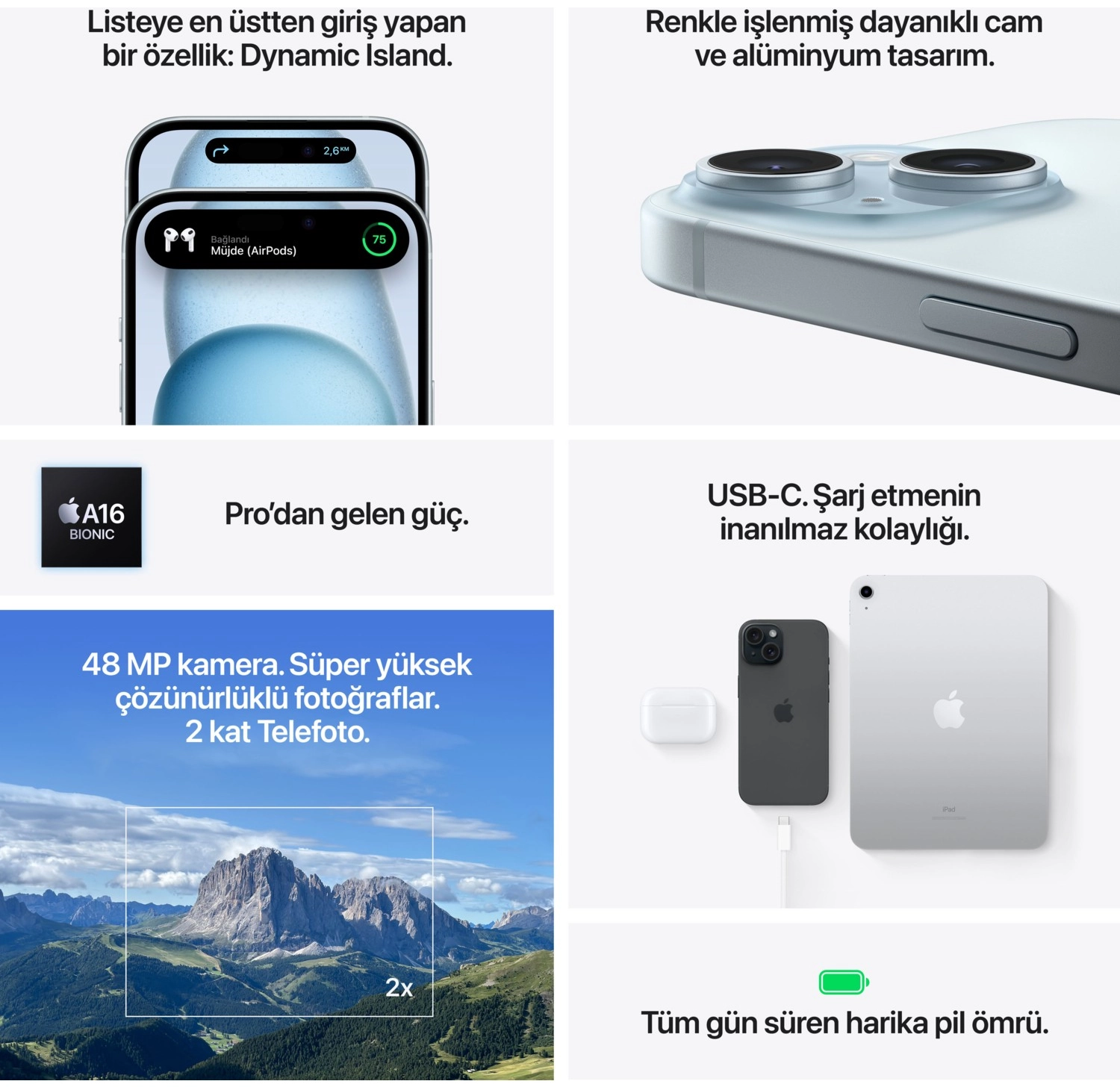 Apple Iphone 15 Plus 256 Gb Yeşil - Görsel 9
