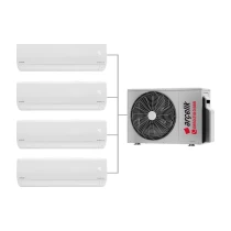 Arçelik 12000 Btu + 12000 Btu + 12000 Btu + 12000 Btu İç Ünite (1 Adet Dış Ünite = 4 Adet İç Ünite) 30000 Btu 1+4 Multi inverter Klima