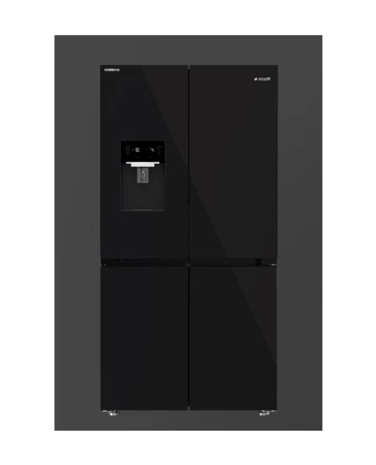 Arçelik 391572 Ess Gardırop Tipi Buzdolabı Siyah - Görsel 2