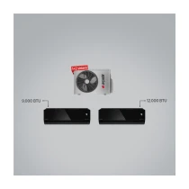 Arçelik A++ 9000 Btu + 12000 Btu İç Ünite 16000 Btu 1+2 Multi inverter Klima