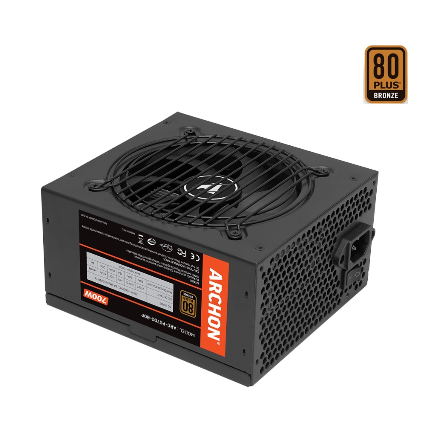 Archon Arc-700 700W 80+ Plus Bronze Power Supply Pc Güç Kaynağı - Görsel 2