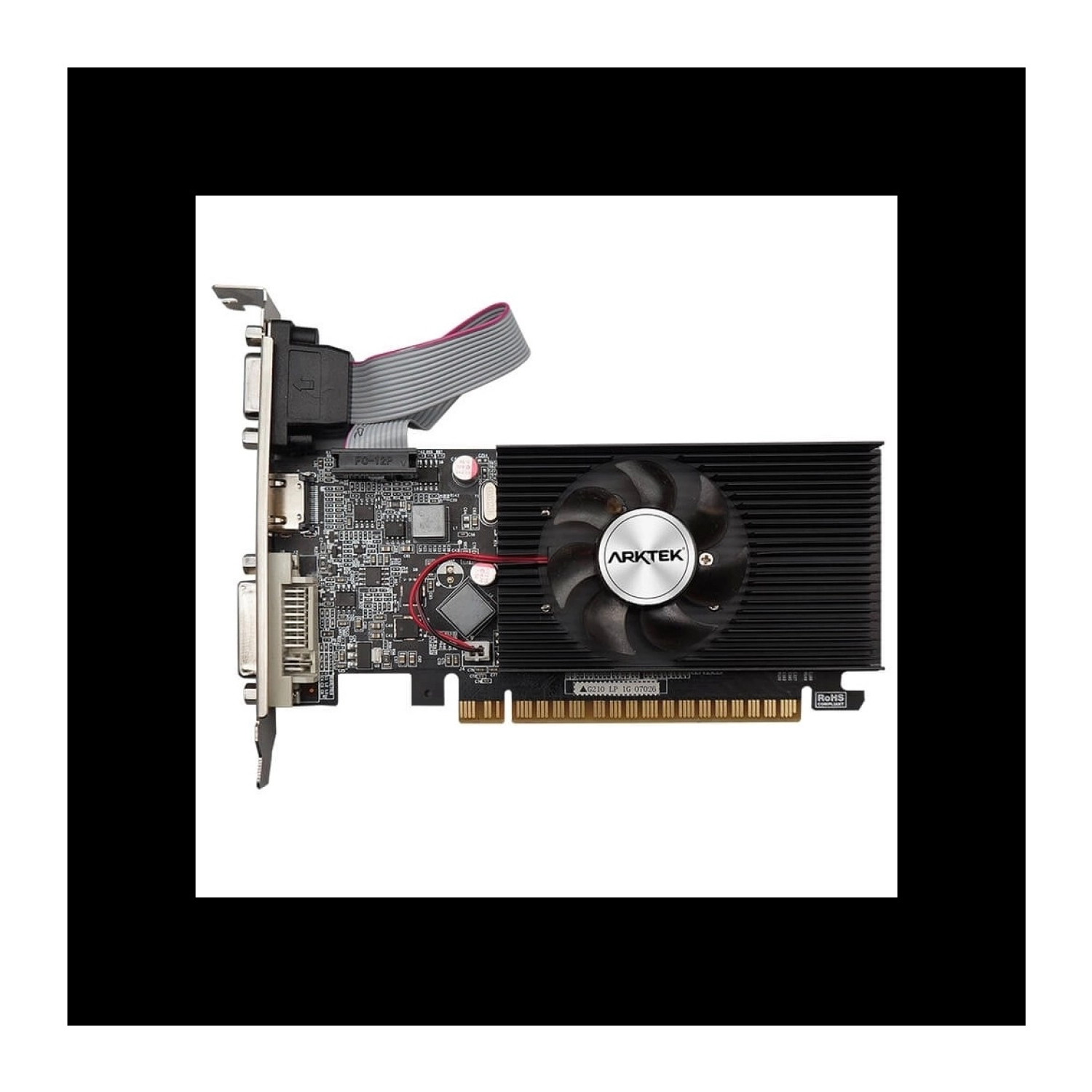 Arktek Cyclops, Akn610D3S2Gl1, Gt610, 2Gb, 64Bit Gddr3, , 1Xd-Sub, 1Xdvı, 1Xhdmı Ekran Kartı - Görsel 2