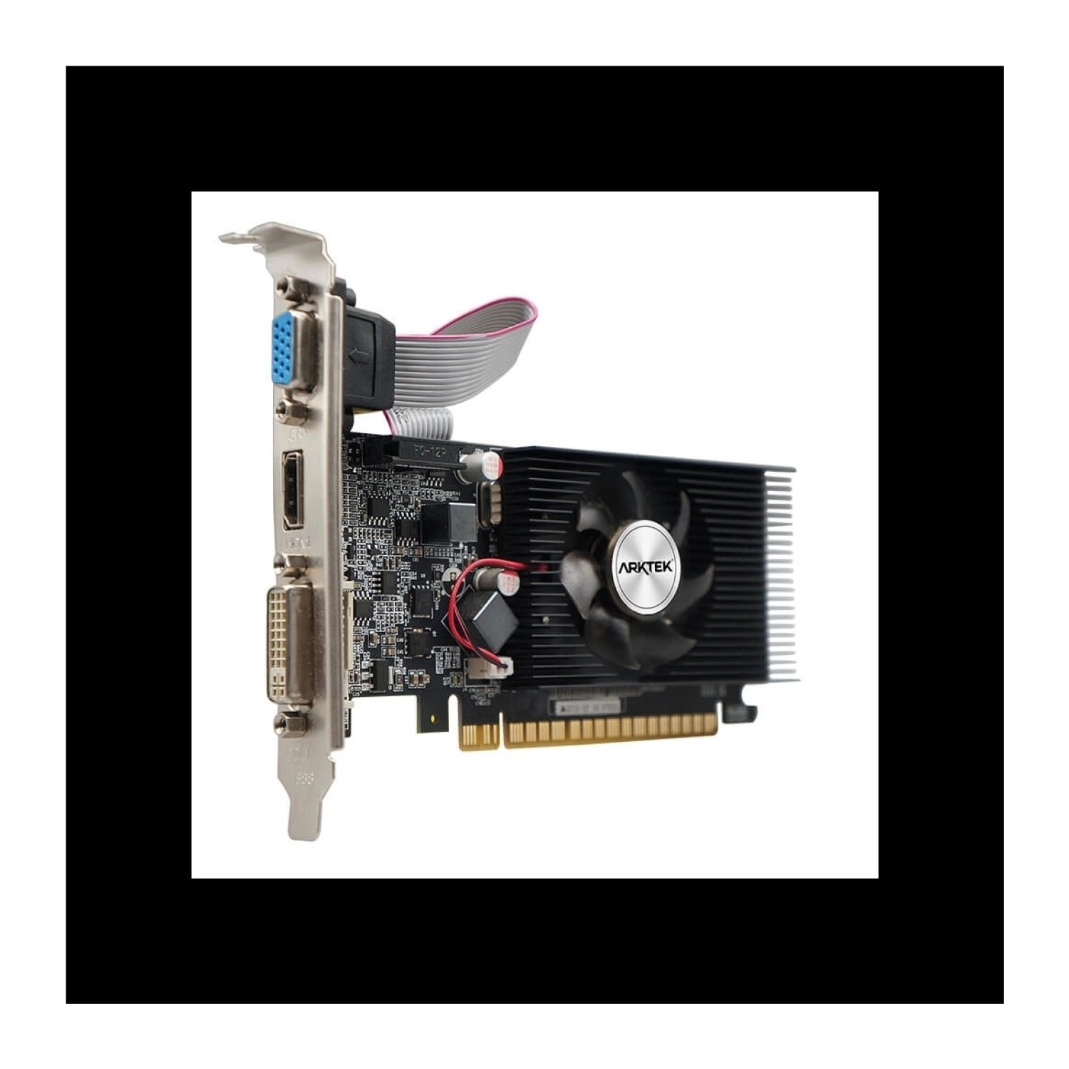 Arktek Cyclops, Akn610D3S2Gl1, Gt610, 2Gb, 64Bit Gddr3, , 1Xd-Sub, 1Xdvı, 1Xhdmı Ekran Kartı - Görsel 3