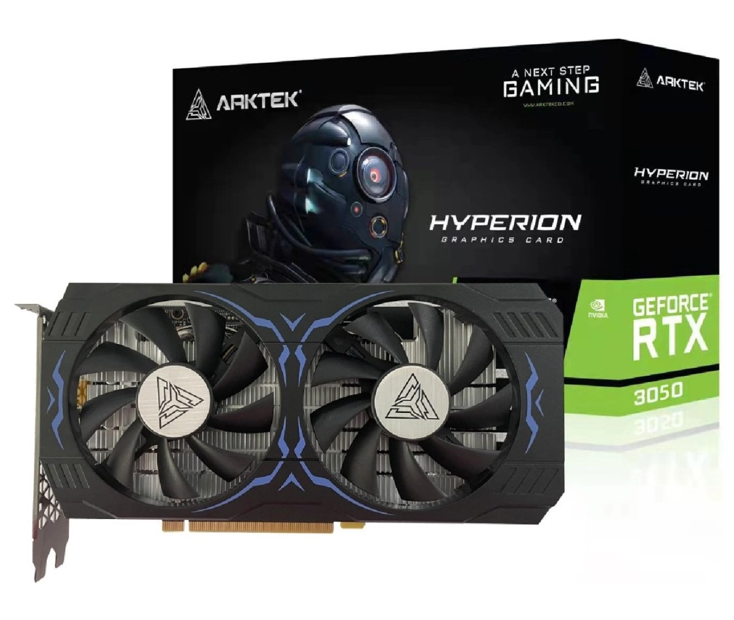 Arktek Dual Geforce Rtx 3050 6Gb Gddr6 96 Bit Ekran Kartı ürün görseli