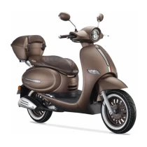 Arora Cappucino 50 Benzinli Motosiklet 2023 Model - Kahverengi