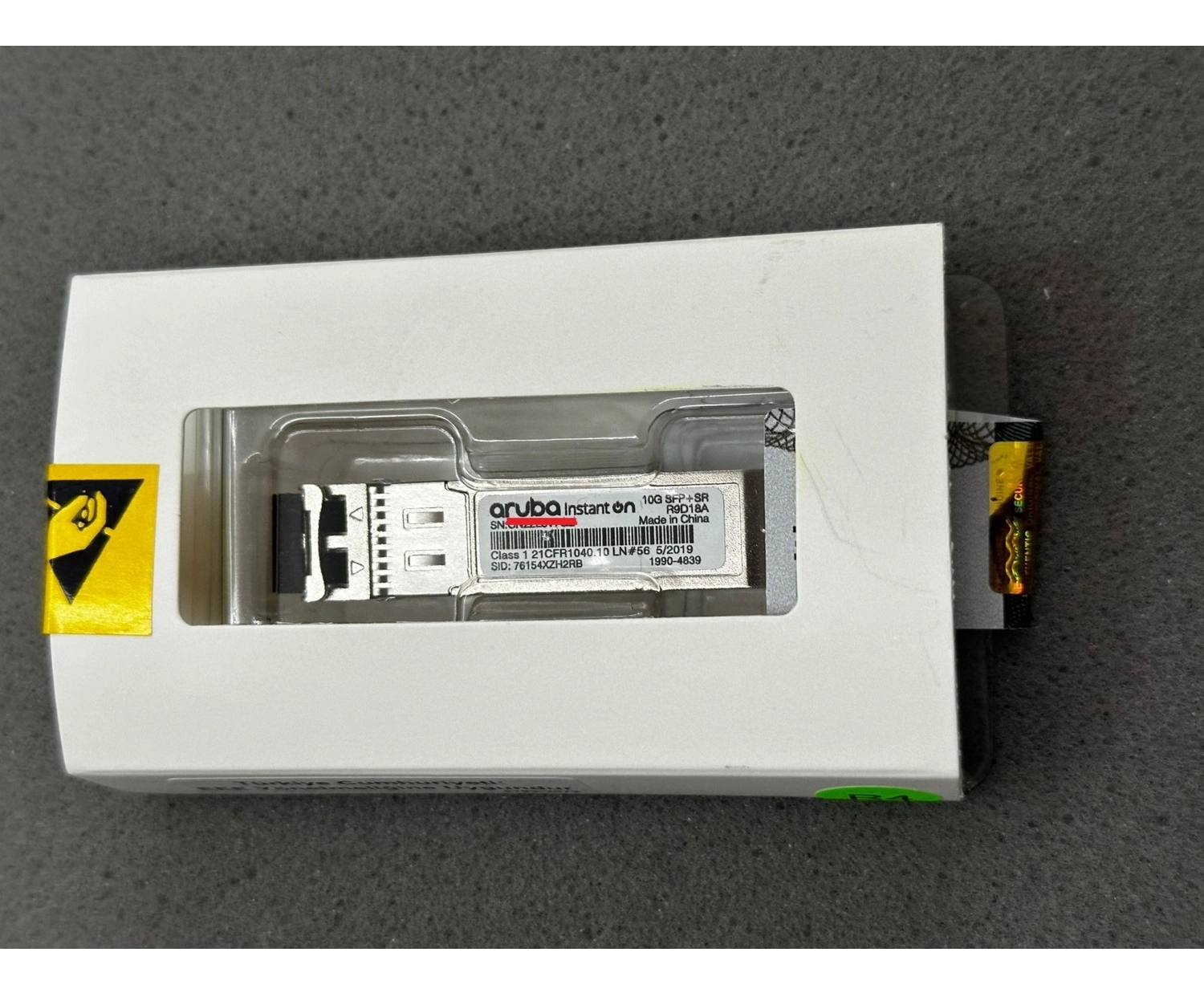 Aruba R9D18A Aruba Ion 10G Sfp+ Lc Sr 300M Mmf Xcvr - Görsel 3