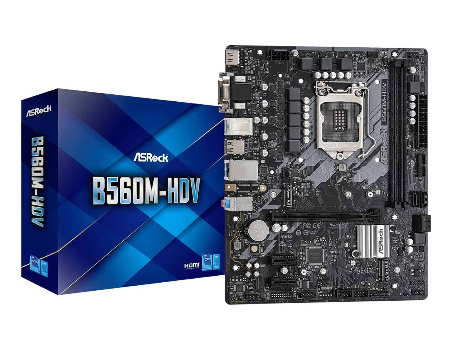 Asrock B560M-Hdv Intel B560 5000Mhz Ddr4 1200Pin Mitx Anakart (Asrb560M-Hdv) - Görsel 5