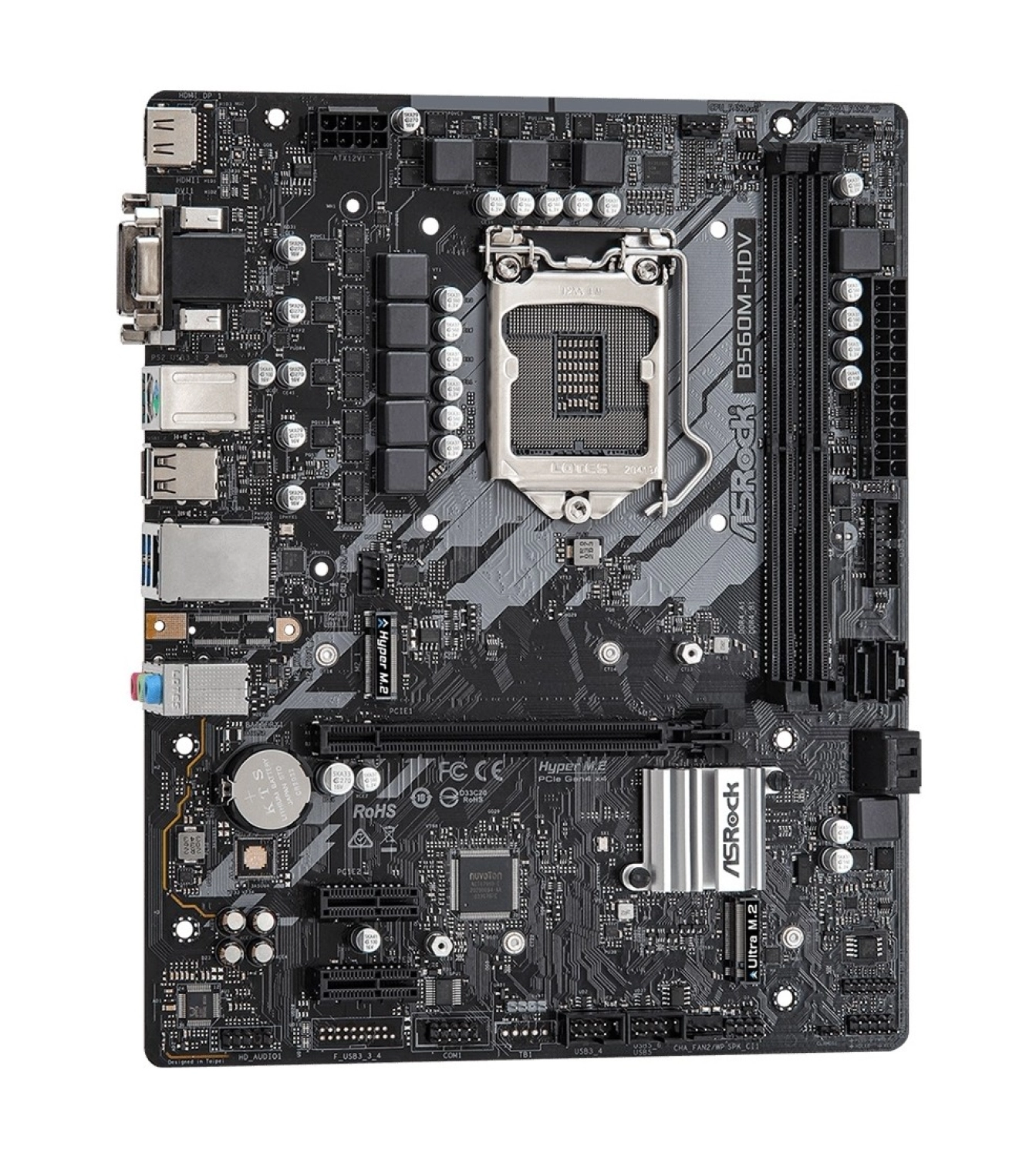 Asrock B560M-Hdv Intel B560 5000Mhz Ddr4 1200Pin Mitx Anakart (Asrb560M-Hdv) - Görsel 2