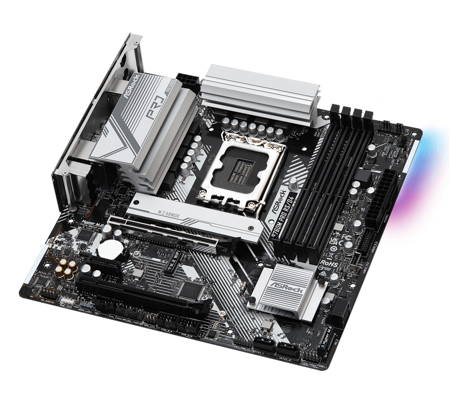 Asrock B760 Pro Rs Ddr4 5333 Mhz (Oc) Lga1700 Atx Anakart - Görsel 2
