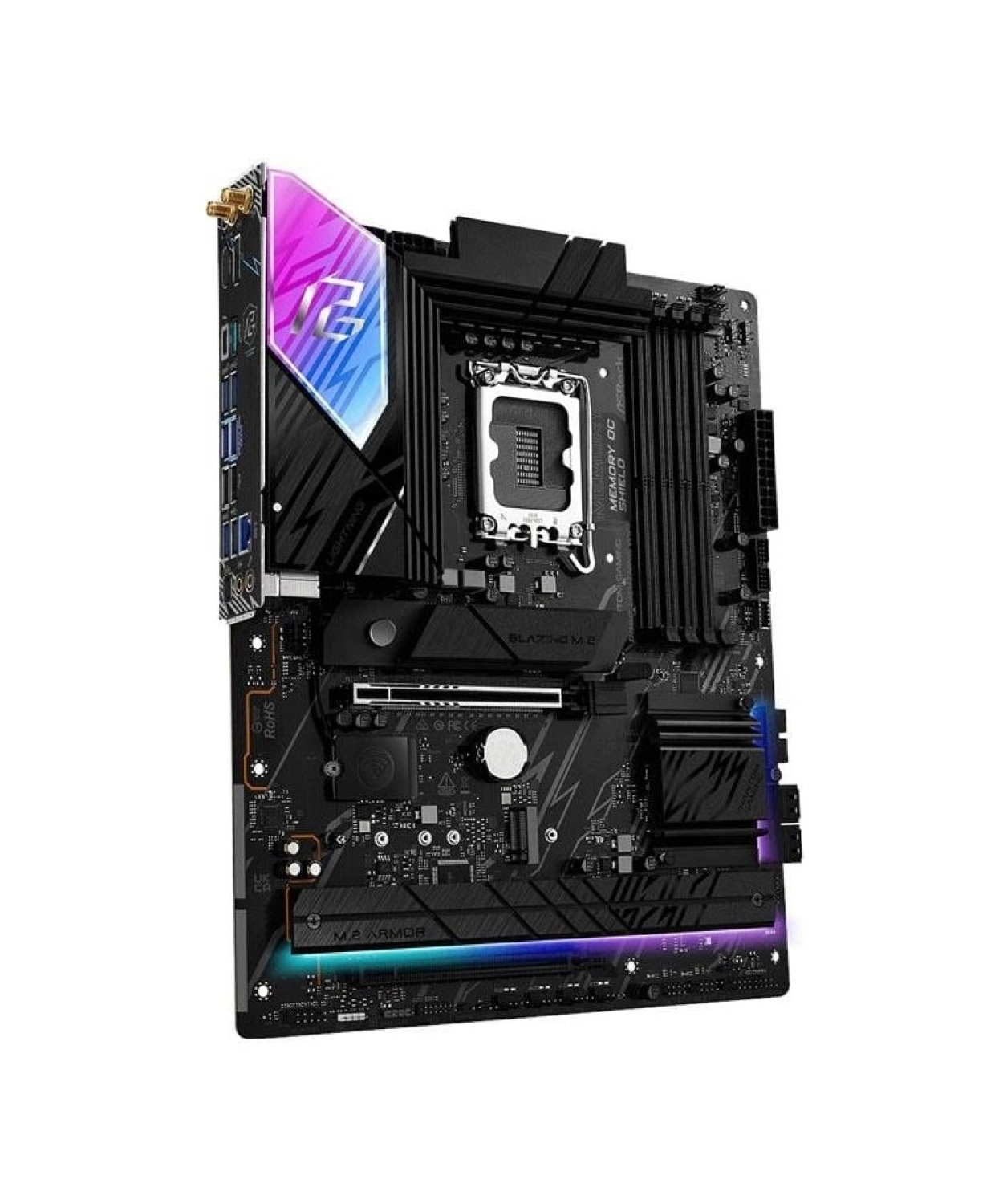 Asrock B860 Lıghtnıng Wıfı Intel B860 Soket 1851 Ddr5 8933Mhz (Oc) M.2 Anakart - Görsel 5