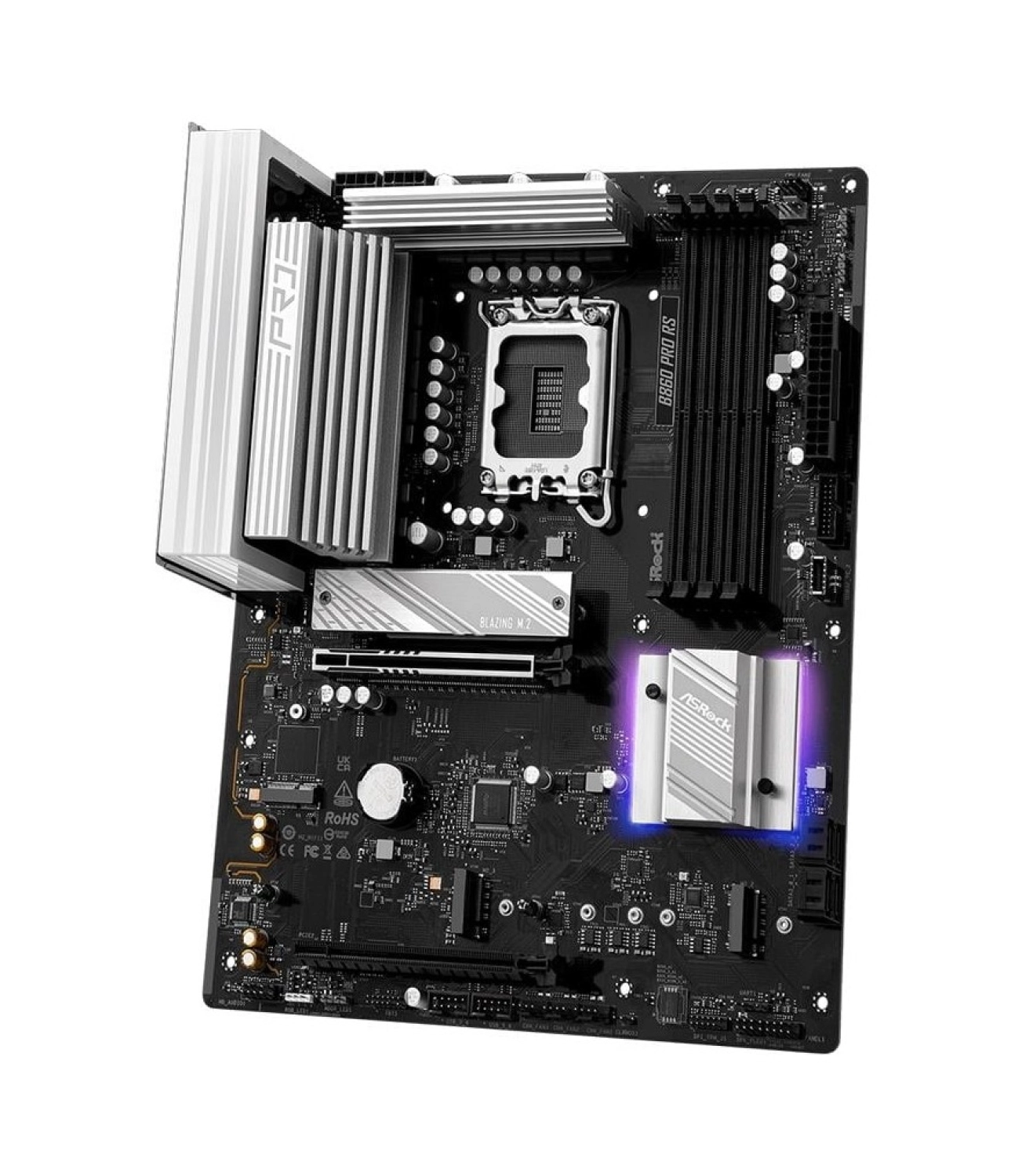 Asrock B860 Pro Rs Intel B860 Soket 1851 Ddr5 8666Mhz (Oc) M.2 Anakart - Görsel 5