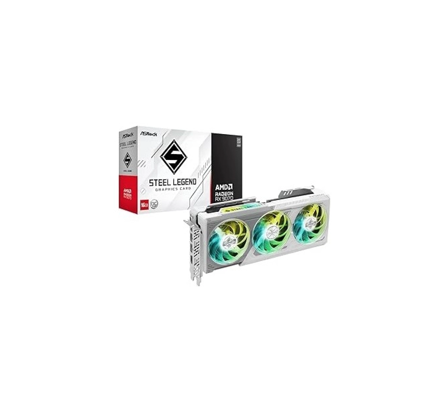 Asrock Radeon Rx 9070 Steel Legend 16Gb Ekran Kartı ürün görseli