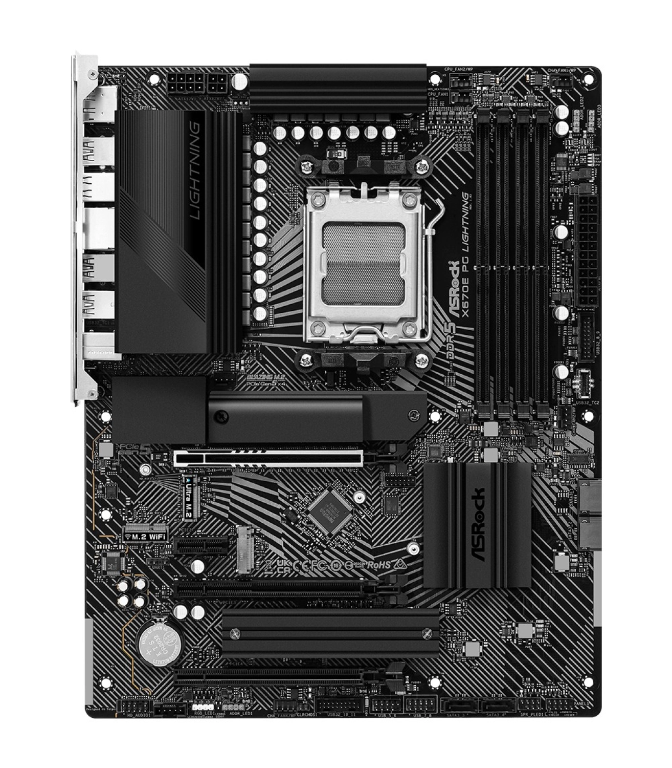 Asrock X670 E Pg Lightning Am5 Soket Anakart ürün görseli