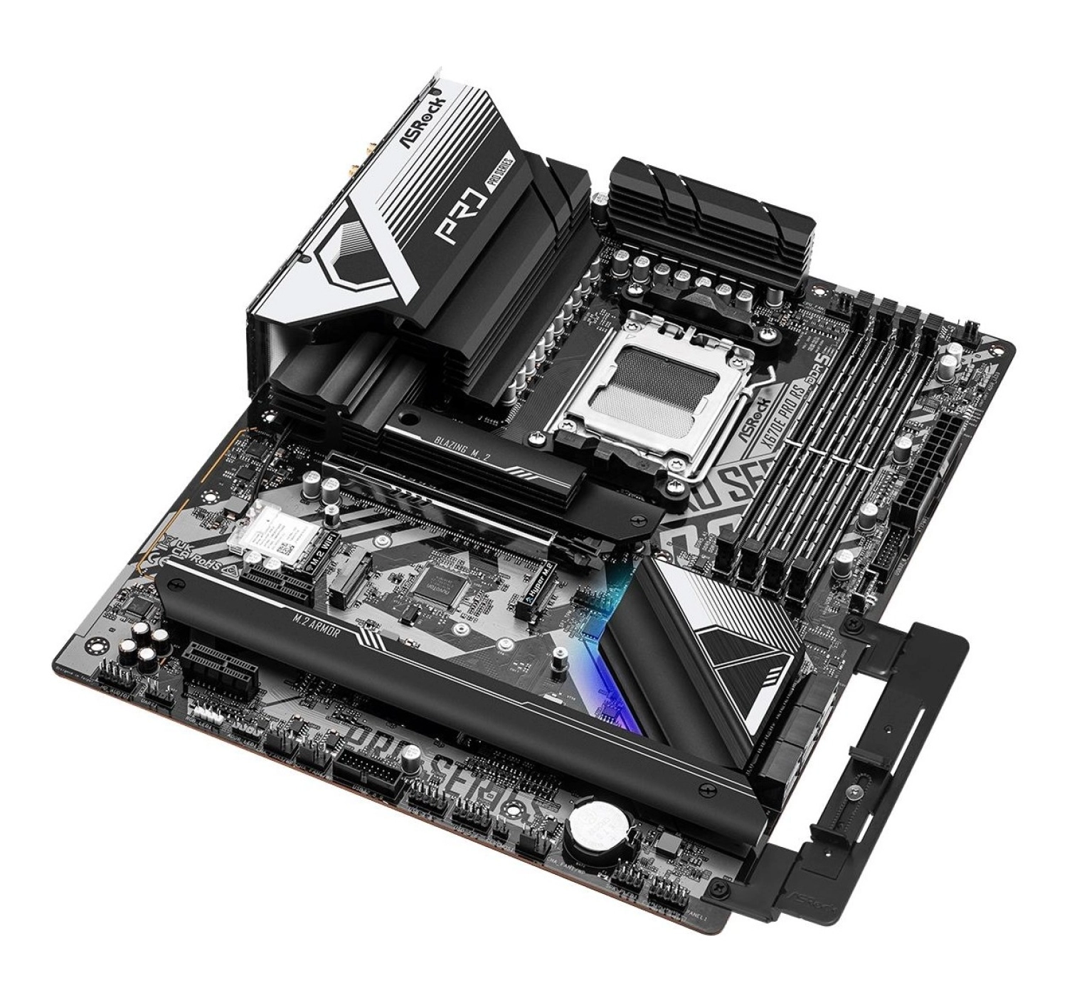 Asrock X670E Pro Rs Wıfı Ddr5 Soket Am5 Anakart - Görsel 3
