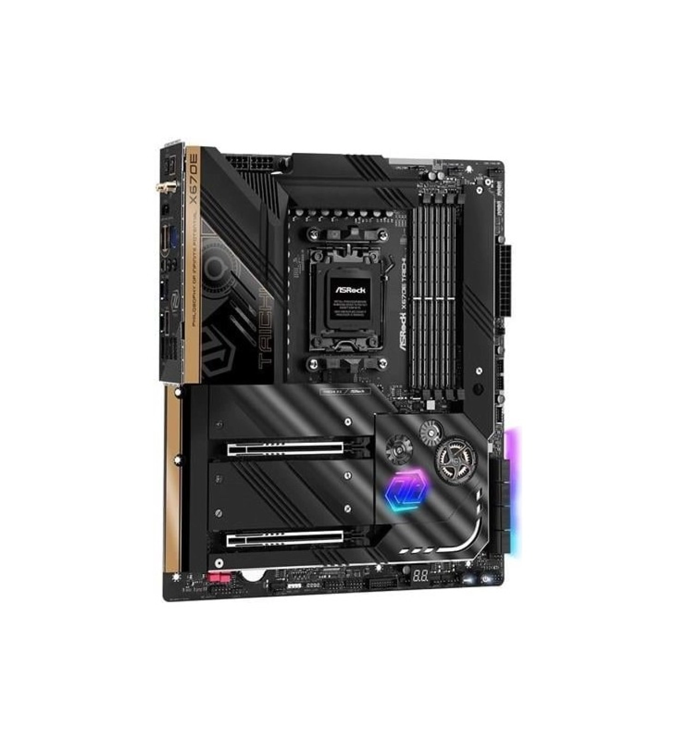 Asrock X670E Taıchı Wıfı-6E Ddr5 Hdmı-Dp Pcıe 5.0 Am5 Atx - Görsel 4