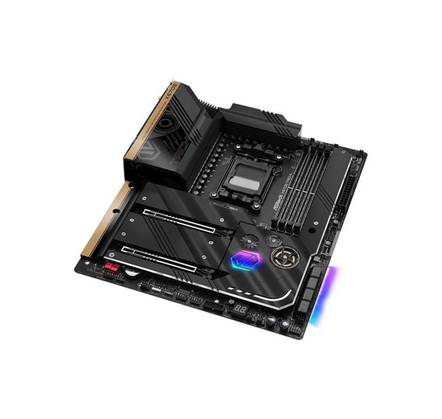 Asrock X670E Taıchı Wıfı-6E Ddr5 Hdmı-Dp Pcıe 5.0 Am5 Atx - Görsel 3