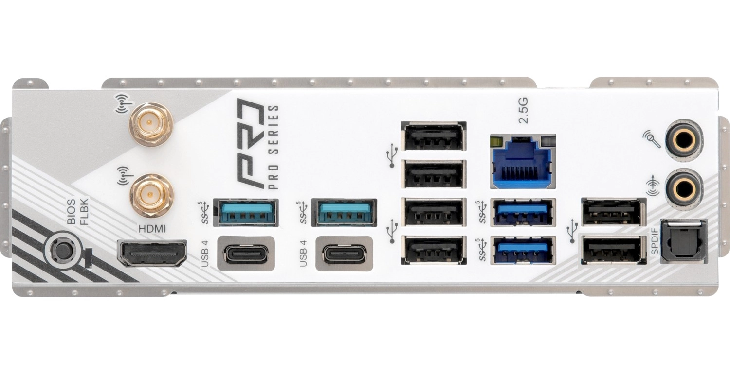 Asrock X870 Pro Rs Wifi Atx Anakart - Görsel 3