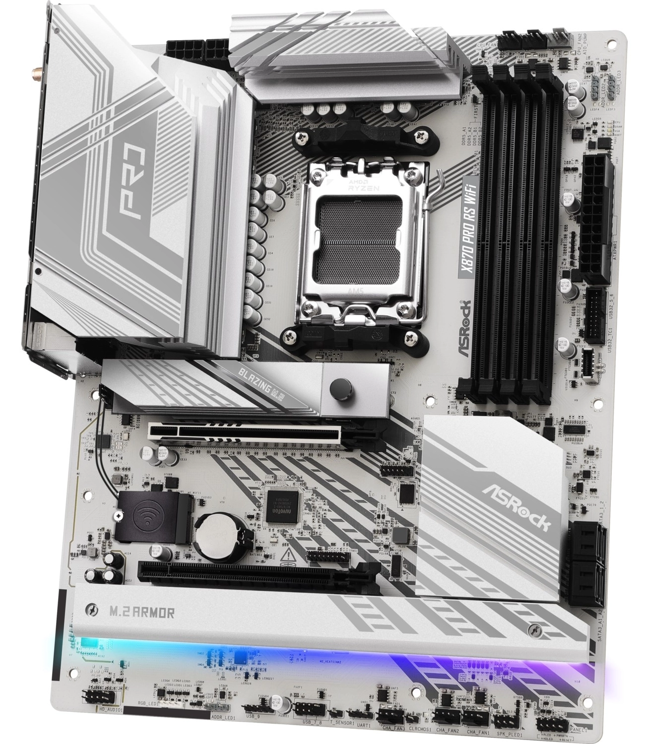 Asrock X870 Pro Rs Wifi Atx Anakart - Görsel 4