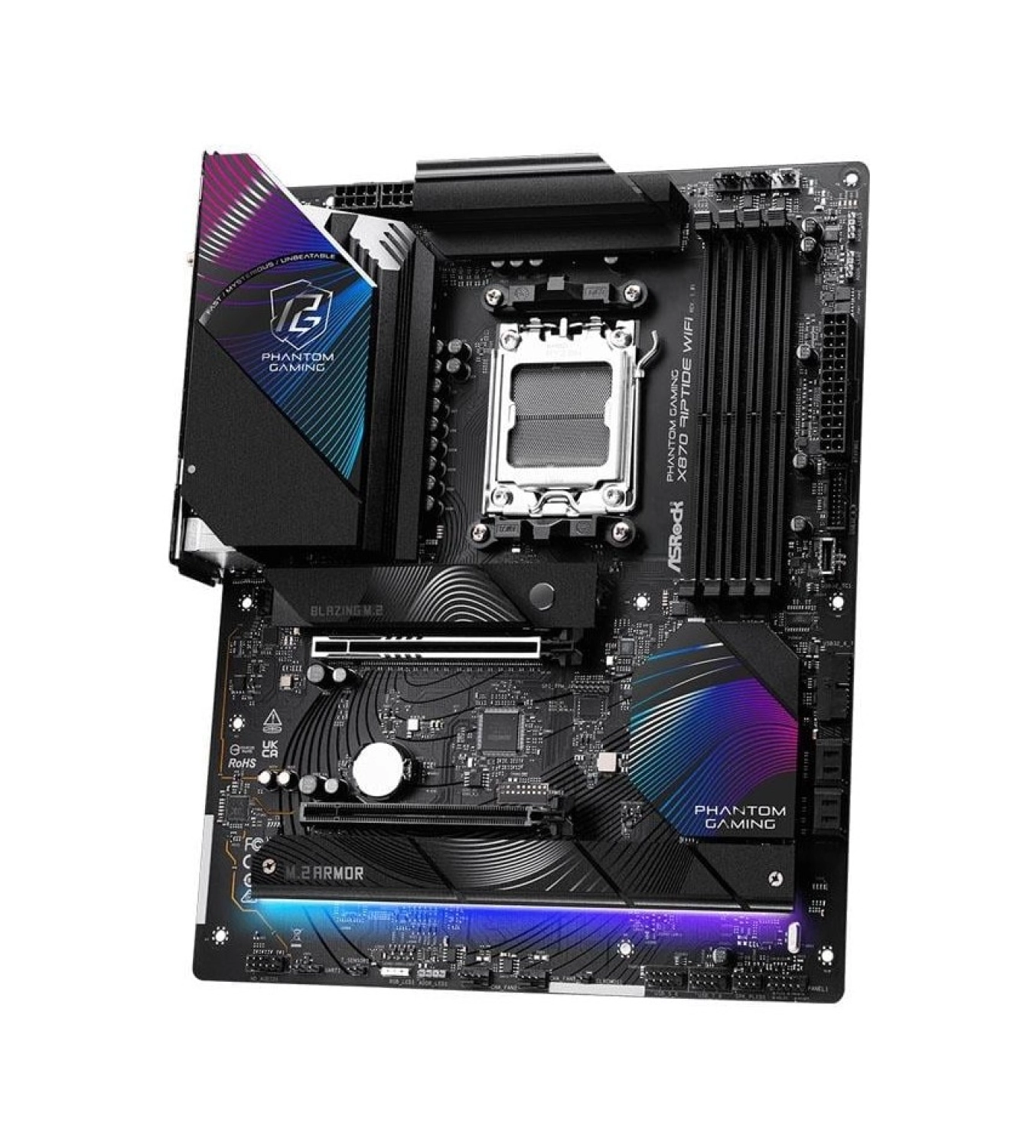 Asrock X870 Rıptıde Amd X870 Soket Am5 Ddr5 8000Mhz (Oc) M.2 Anakart - Görsel 5