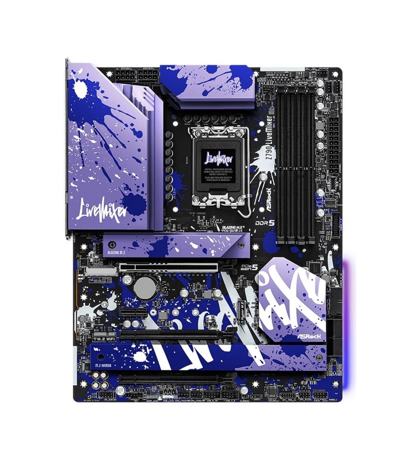 Asrock Z790 Livemixer Intel Z790 Soket 1700 Ddr5 7200Mhz+(Oc) Atx Anakart - Görsel 2