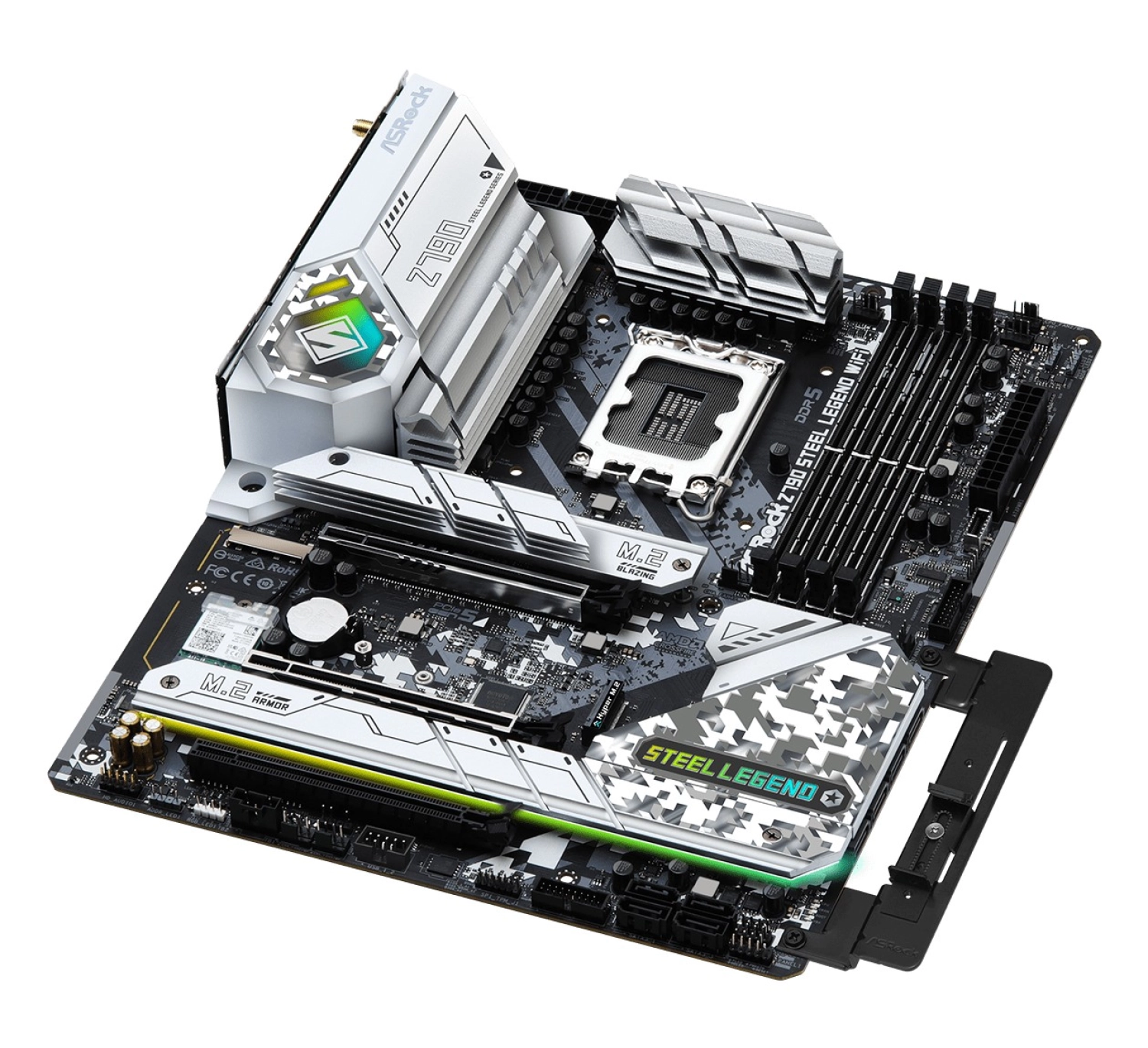 Asrock Z790 Steel Legend Wifi Ddr5 7200+ Mhz (Oc) Lga1700 Atx Anakart - Görsel 3