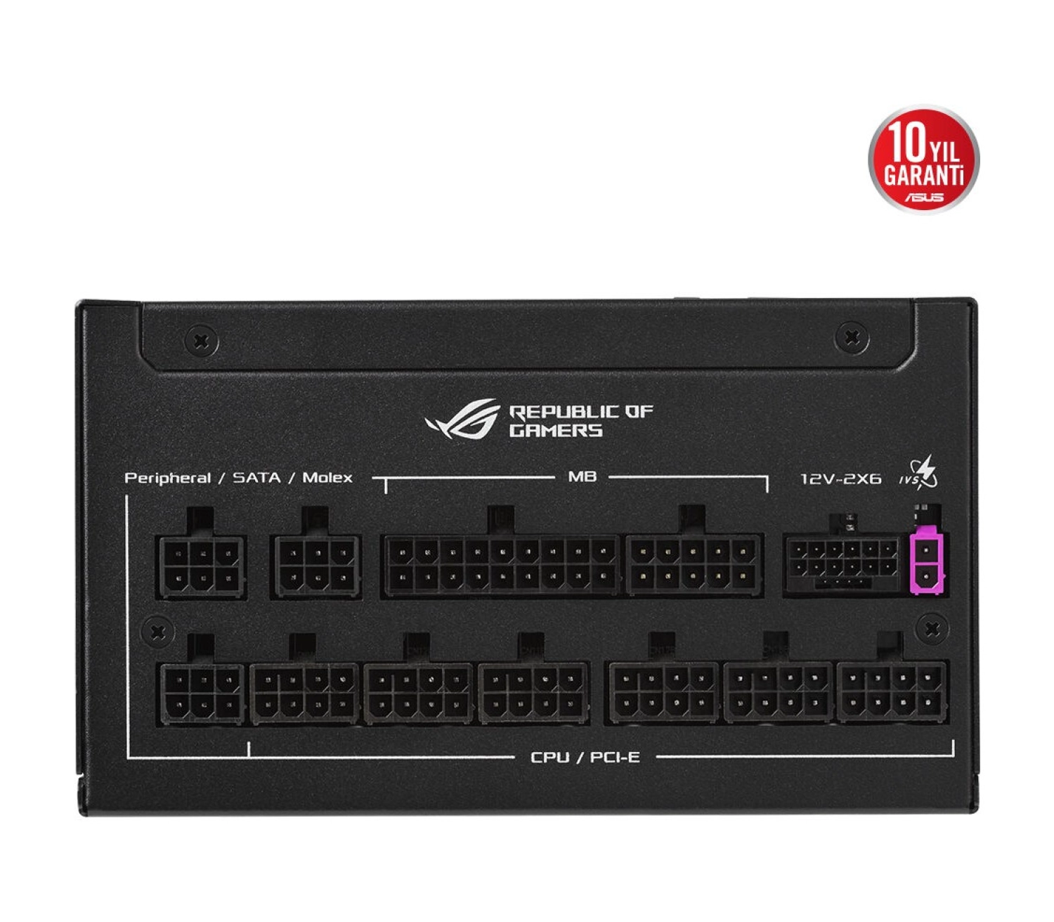 Asus 1200W 80+ Platınum Rog Strıx 1200P Tam Modüler Power Supply - Görsel 10