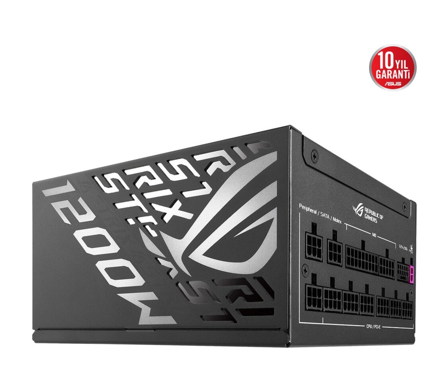 Asus 1200W 80+ Platınum Rog Strıx 1200P Tam Modüler Power Supply - Görsel 4