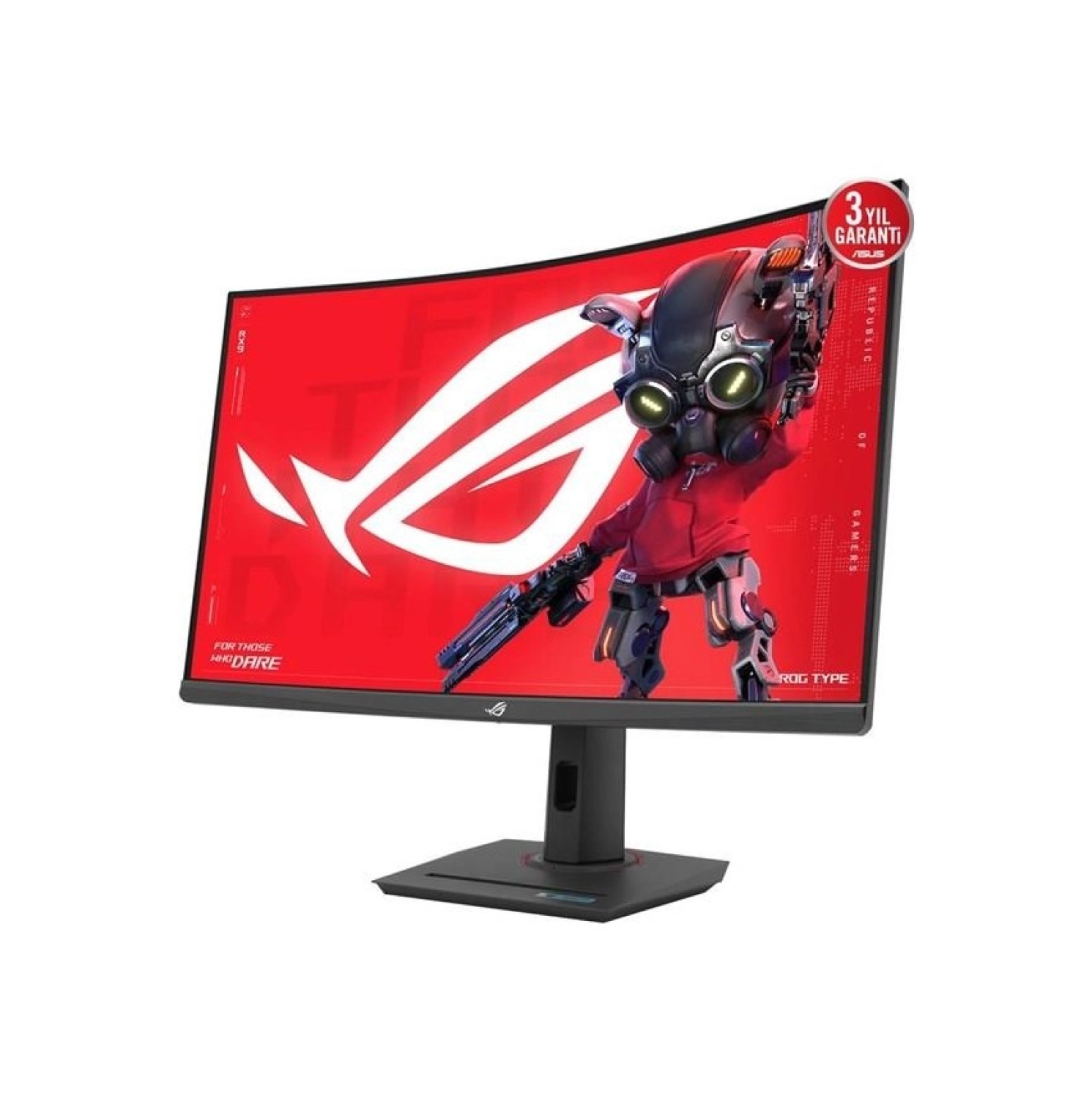 Asus 31.5" Fast Va Rog Strıx Xg32Wcms 1Ms 280Hz Hdmı-Dp Usbc Kavıslı Kamıng Monitör 2560X1440 - Görsel 3